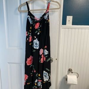 Floral maxi dress